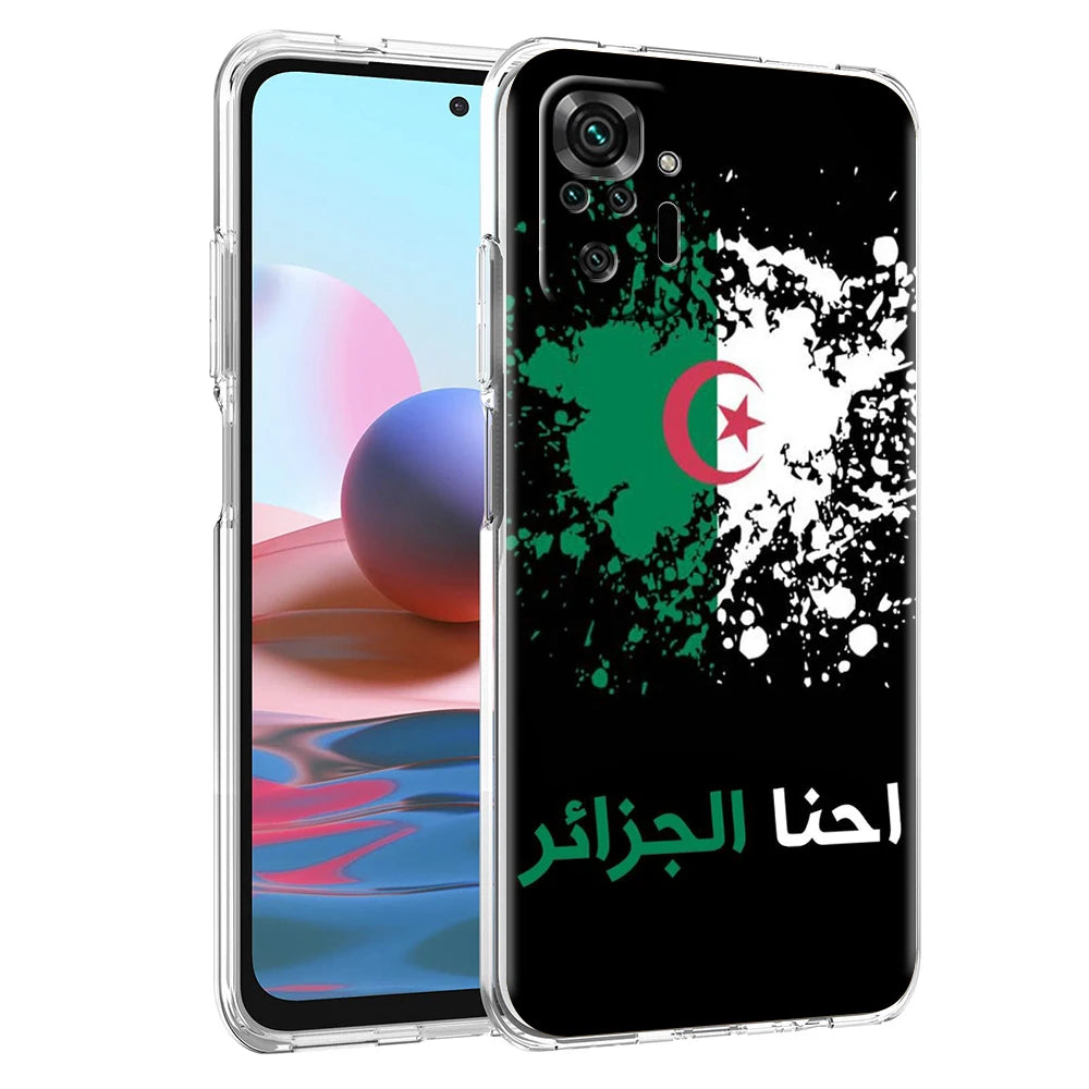 Coque Xiaomi Redmi Motif Algérie — Transparente et Souple