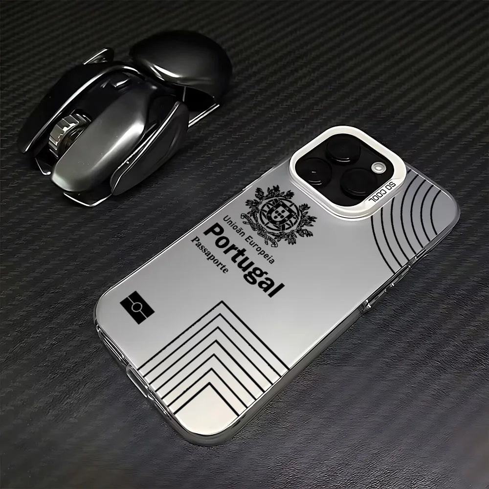 Coque iPhone Passeport Portugal — Mate et Antichoc