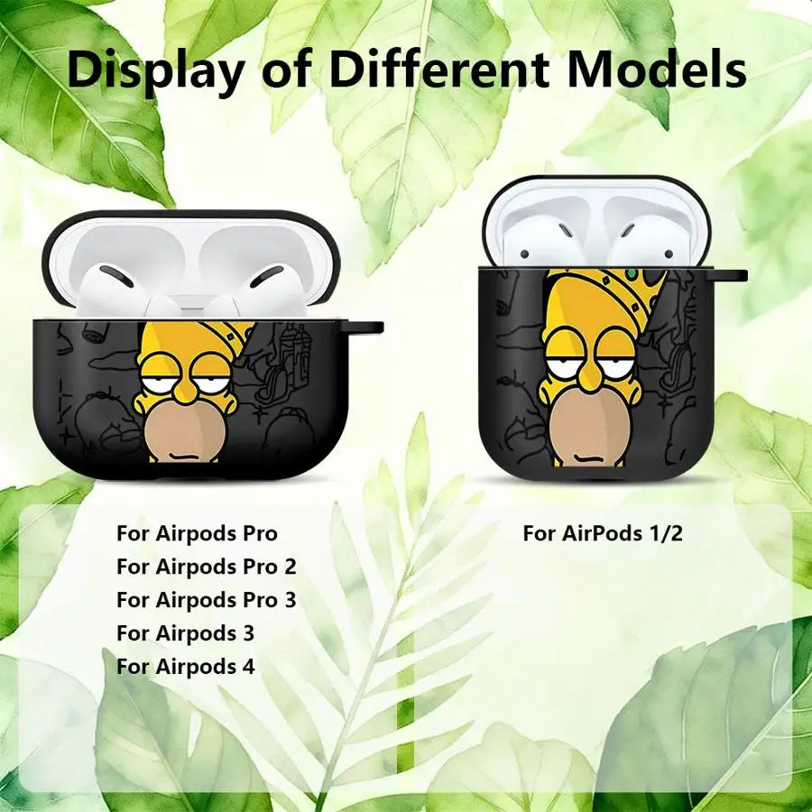 Étui de protection AirPods - Les Simpson
