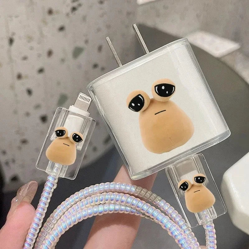 Protection de chargeur et câble - Design Kawaii