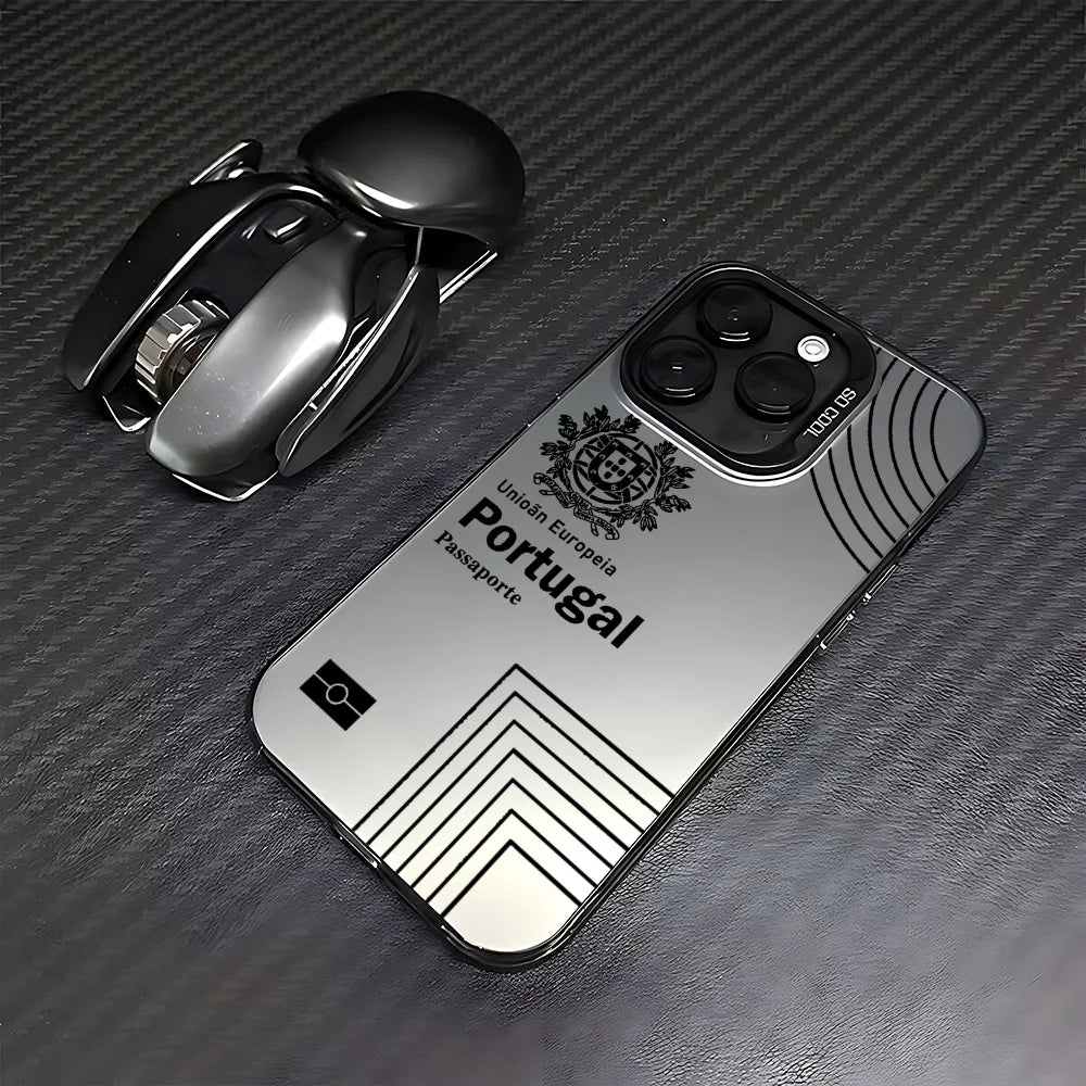 Coque iPhone Passeport Portugal — Mate et Antichoc