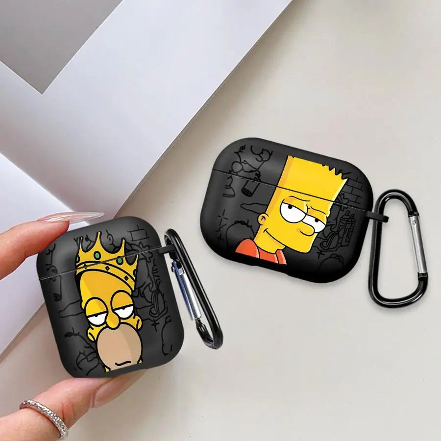Étui de protection AirPods - Les Simpson