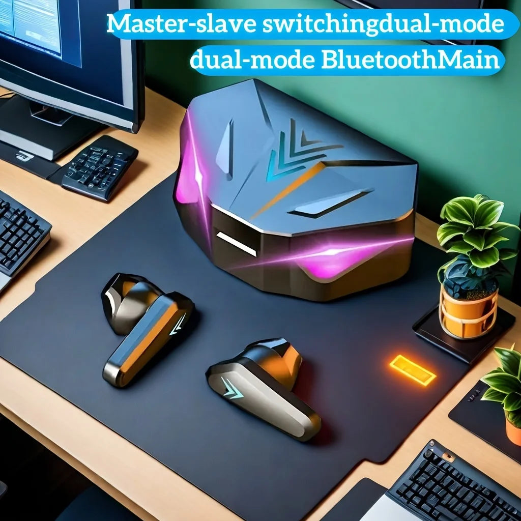 Écouteurs sans fil Gamer X15 TWS - LED et Tactile