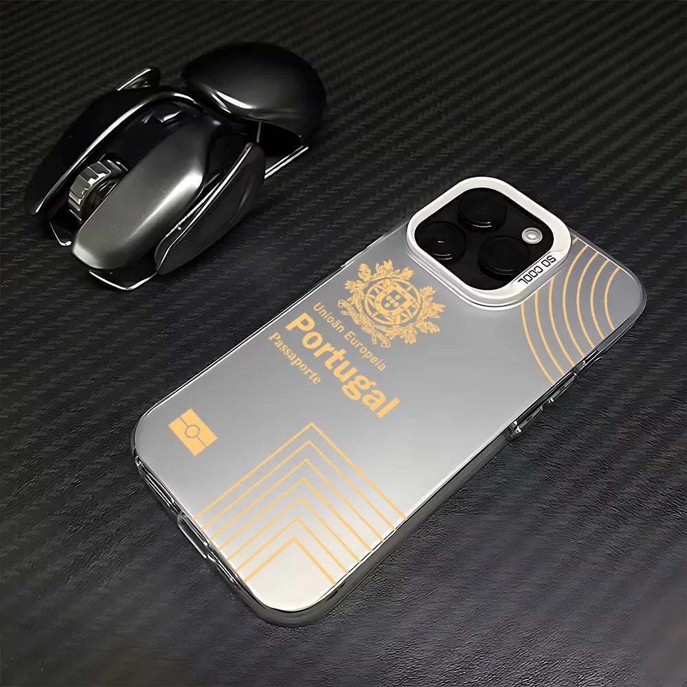 Coque iPhone Passeport Portugal — Mate et Antichoc