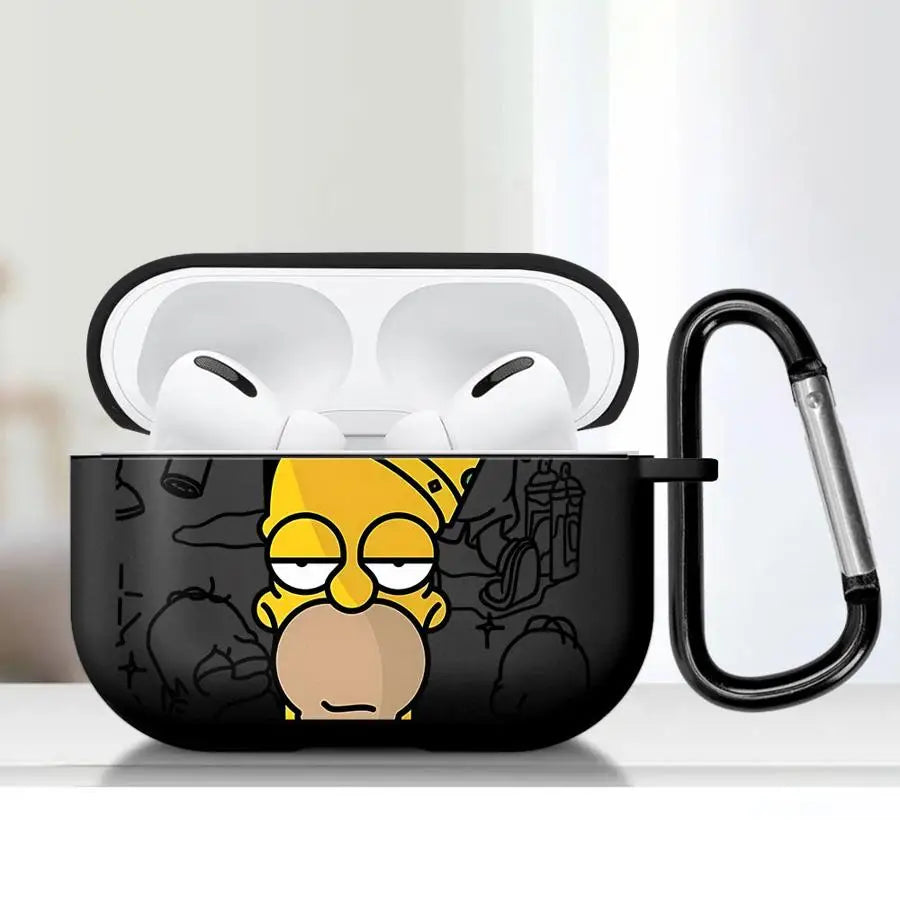 Étui de protection AirPods - Les Simpson