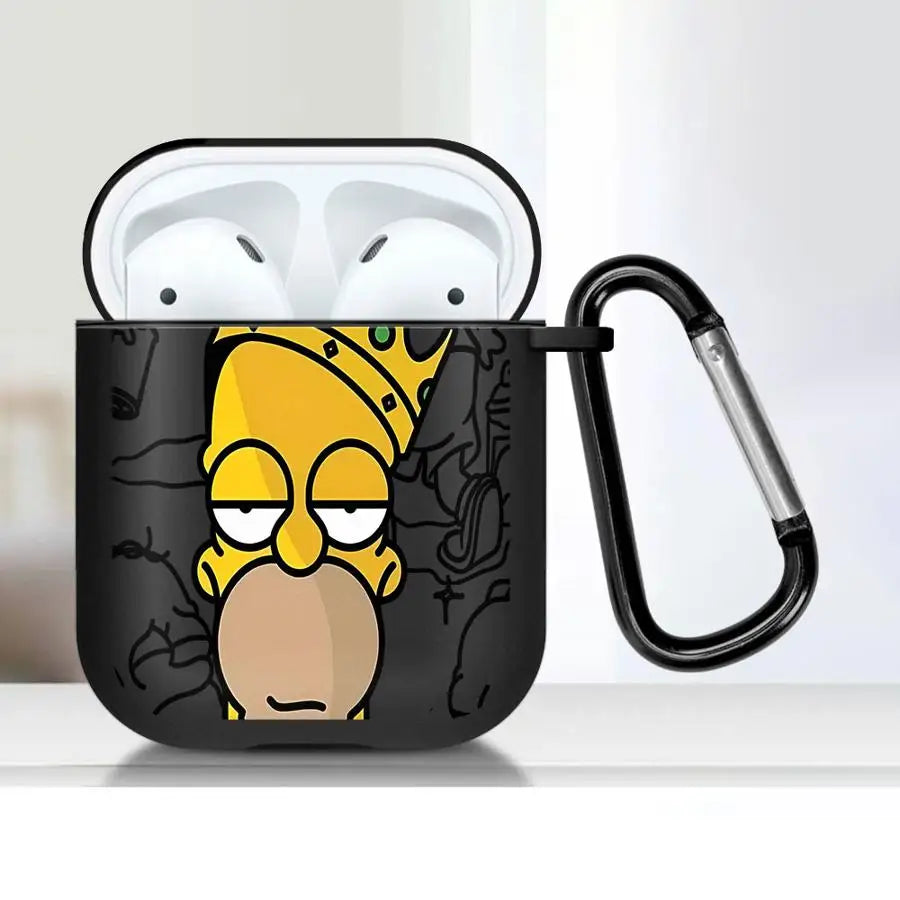 Étui de protection AirPods - Les Simpson