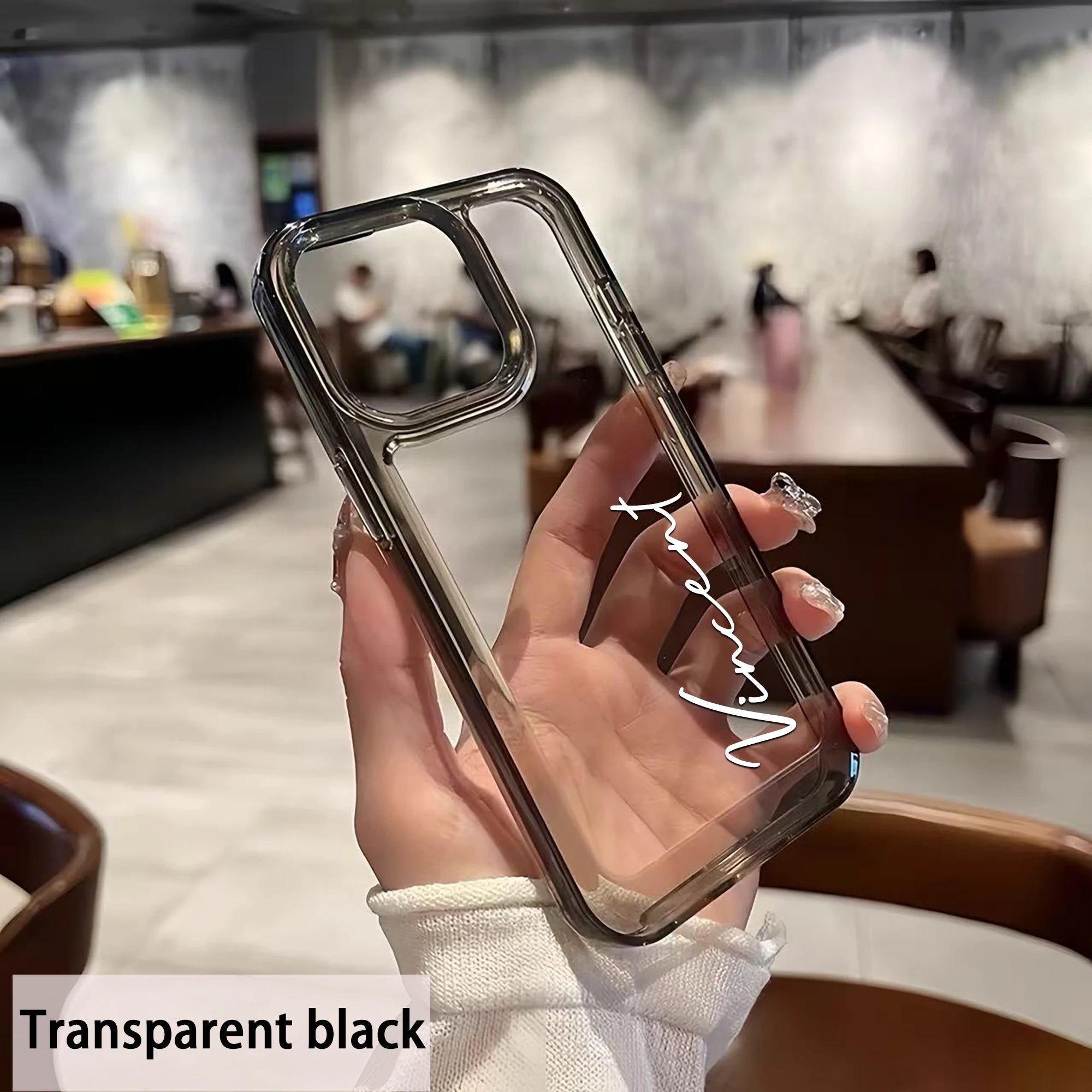 Coque Personnalisée Prénom - Transparente et Souple