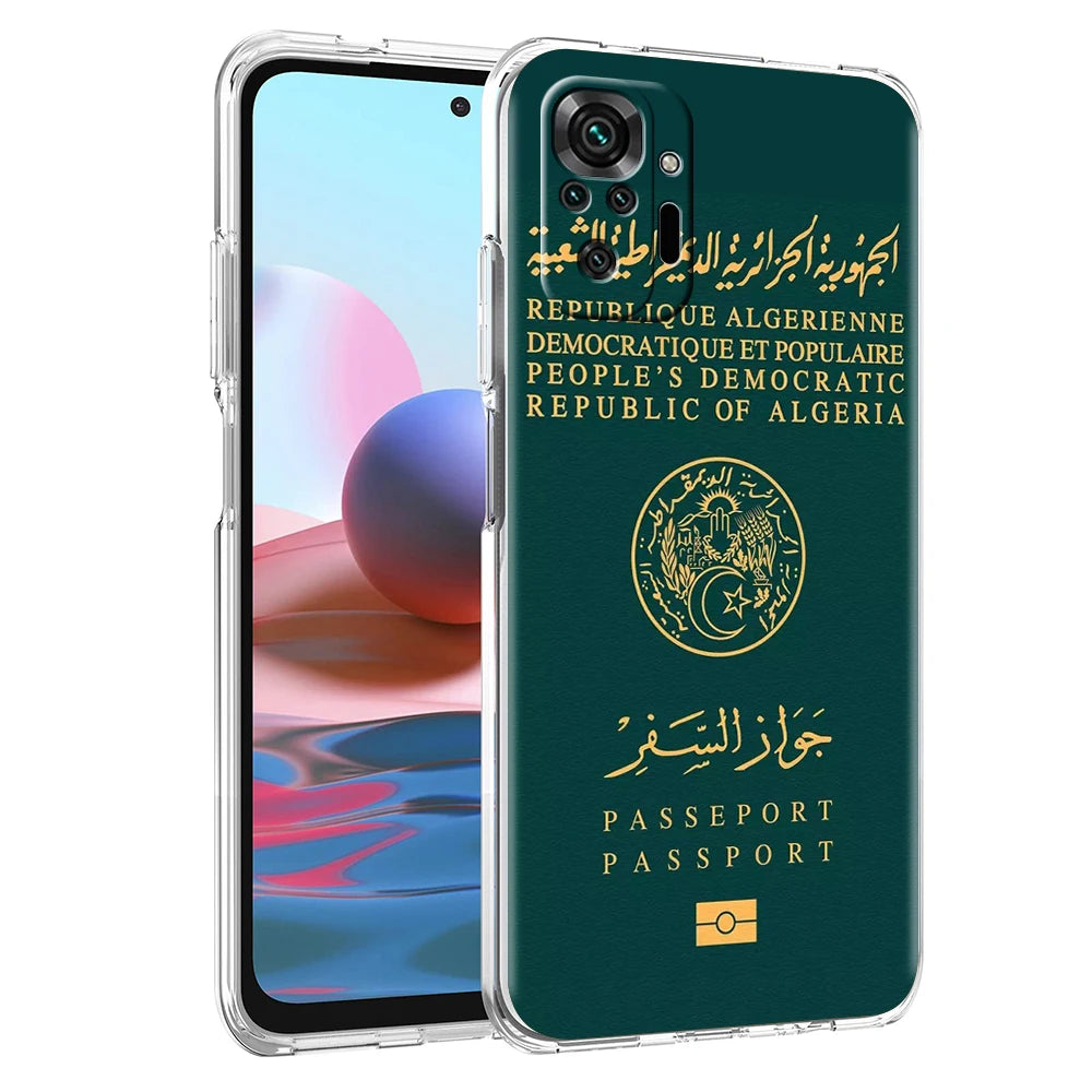 Coque Xiaomi Redmi Motif Algérie — Transparente et Souple