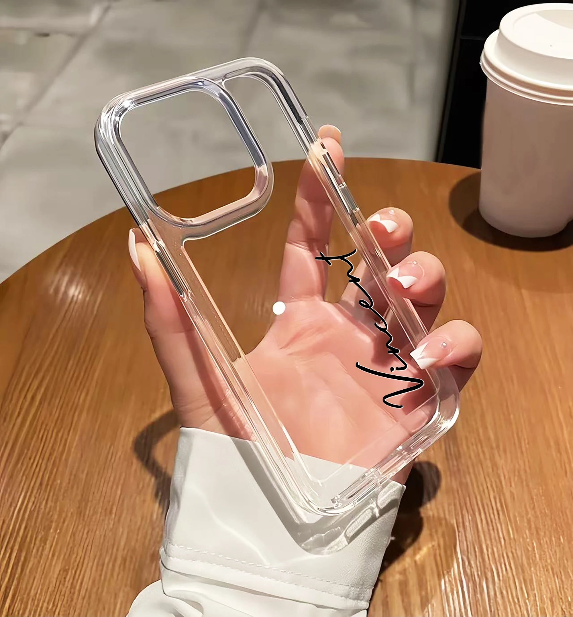 Coque Personnalisée Prénom - Transparente et Souple