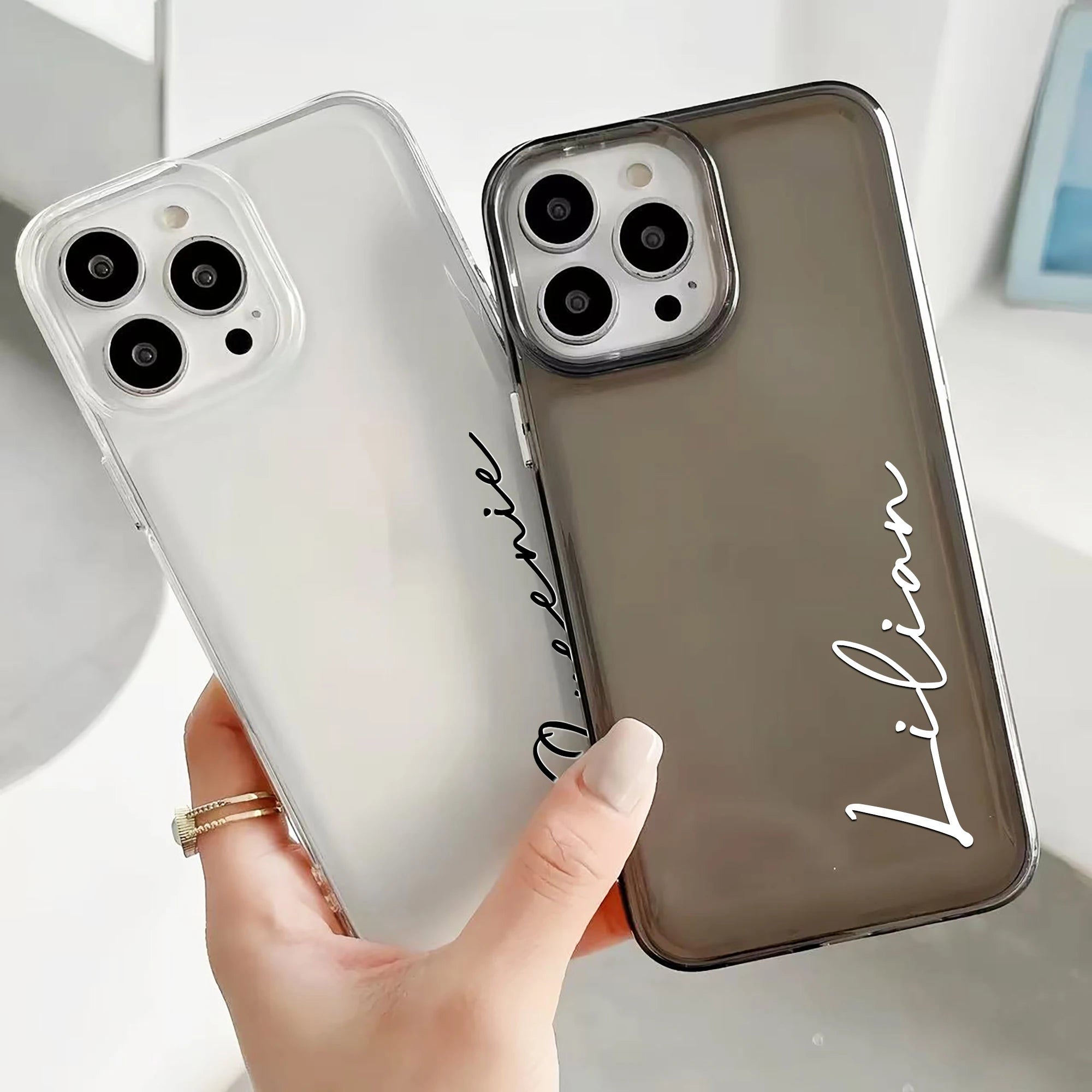 Coque Personnalisée Prénom - Transparente et Souple