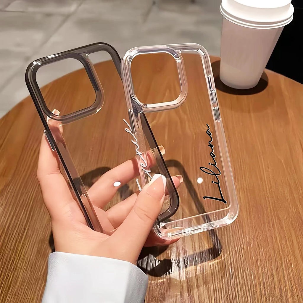 Coque Personnalisée Prénom - Transparente et Souple