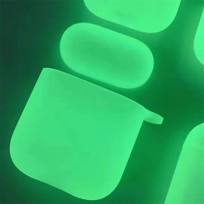 Étui de protection lumineux en silicone pour AirPods