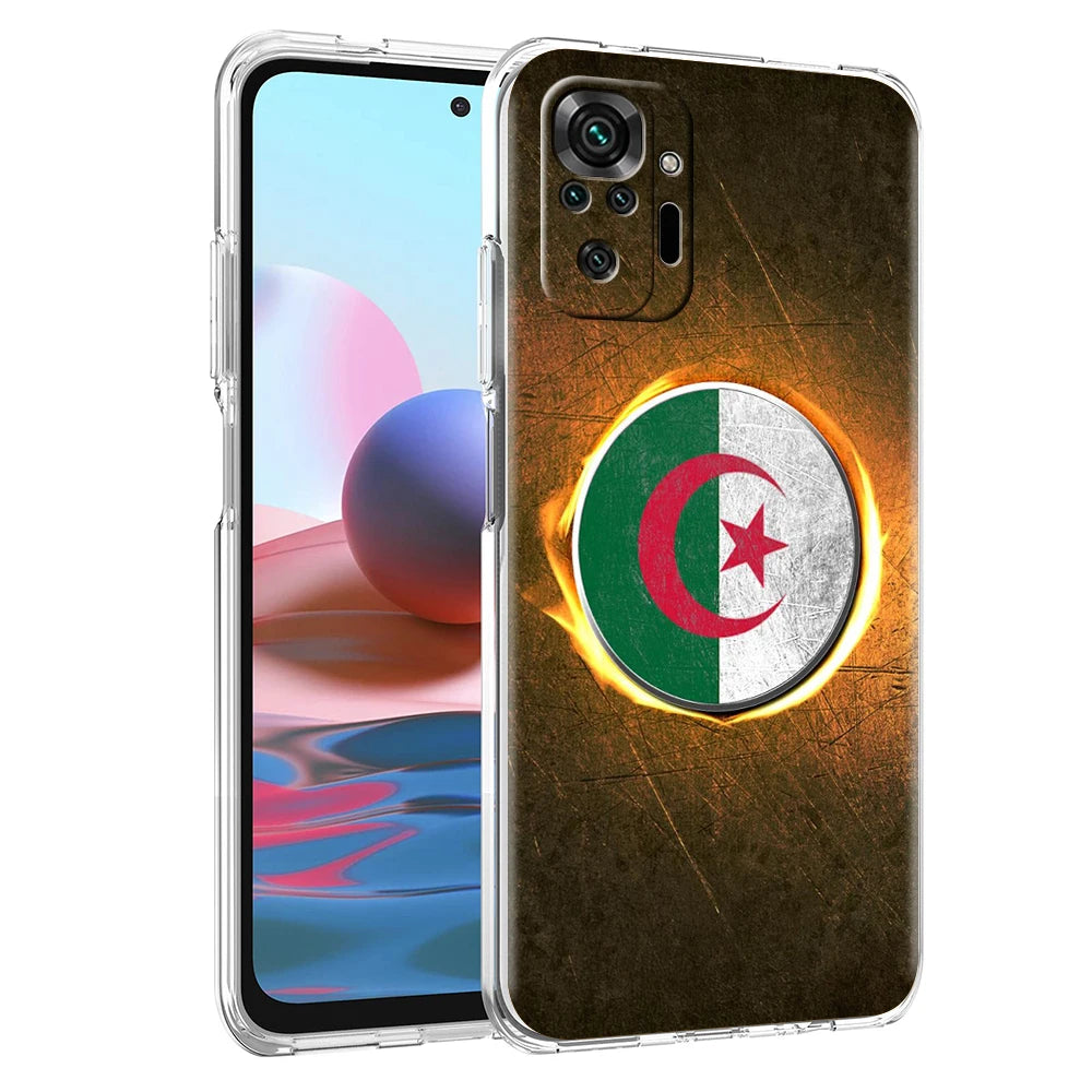 Coque Xiaomi Redmi Motif Algérie — Transparente et Souple