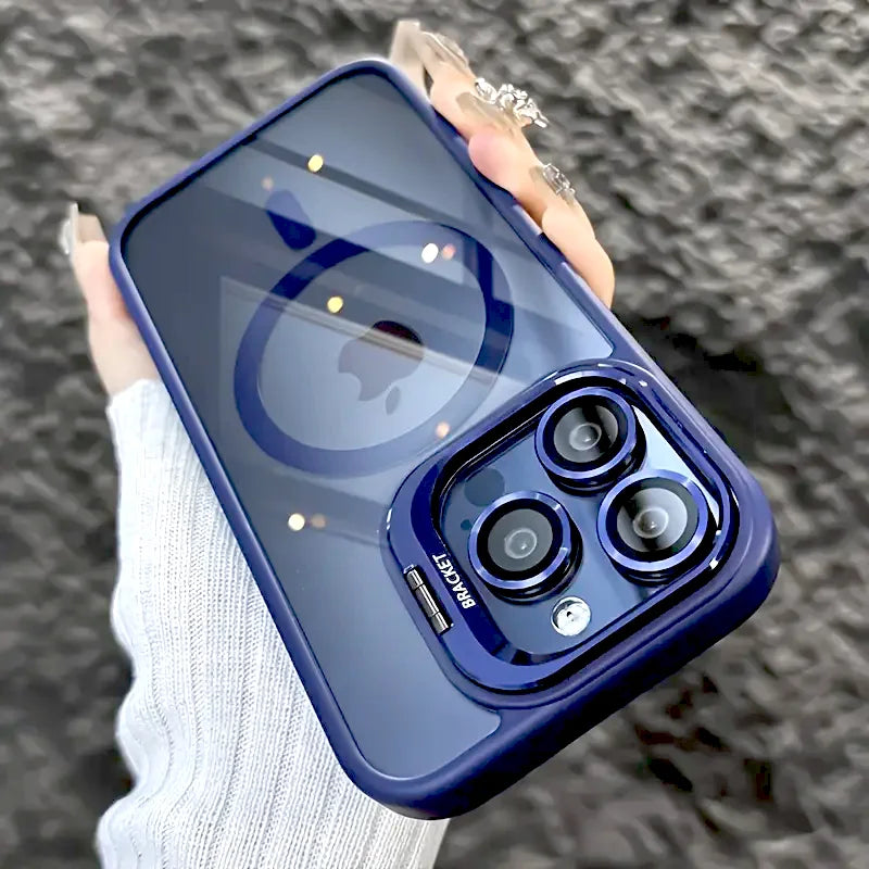 Coque iPhone Magnétique MagSafe — Support Intégré et Antichoc
