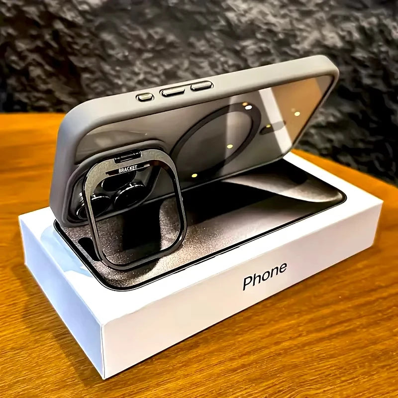 Coque magnétique antichoc - Compatible MagSafe et Support