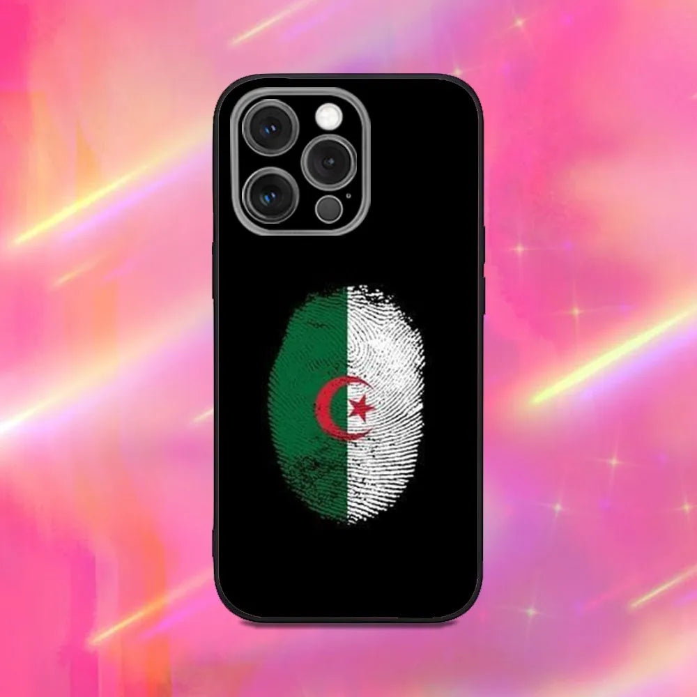 Coque Drapeau Algérie - Résistante et Protectrice