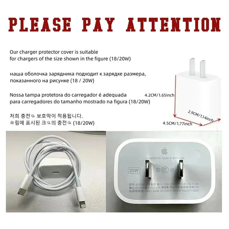 Protection de chargeur et câble - Design Kawaii
