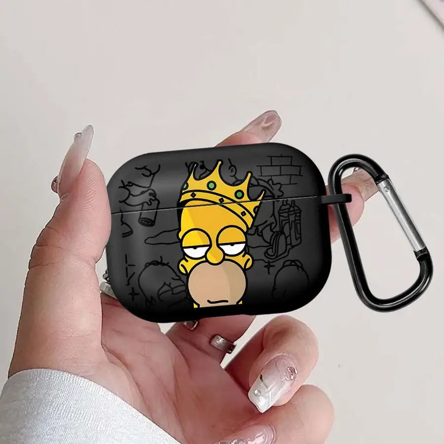 Étui de protection AirPods - Les Simpson