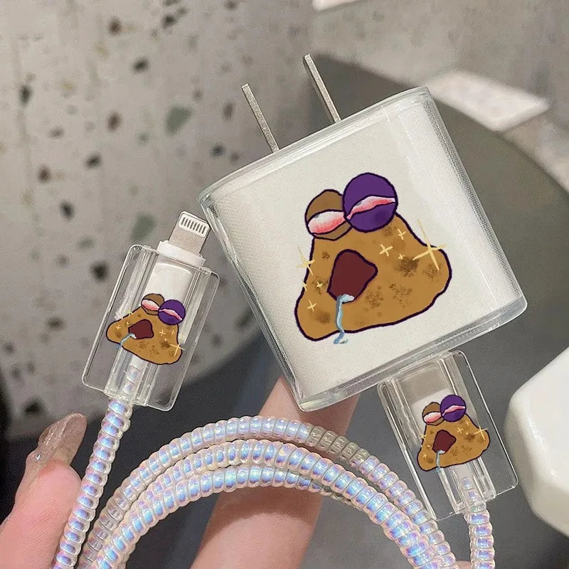 Protection de chargeur et câble - Design Kawaii