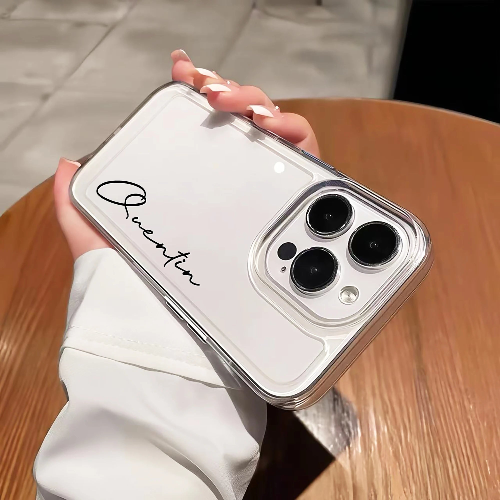 Coque Personnalisée Prénom - Transparente et Souple