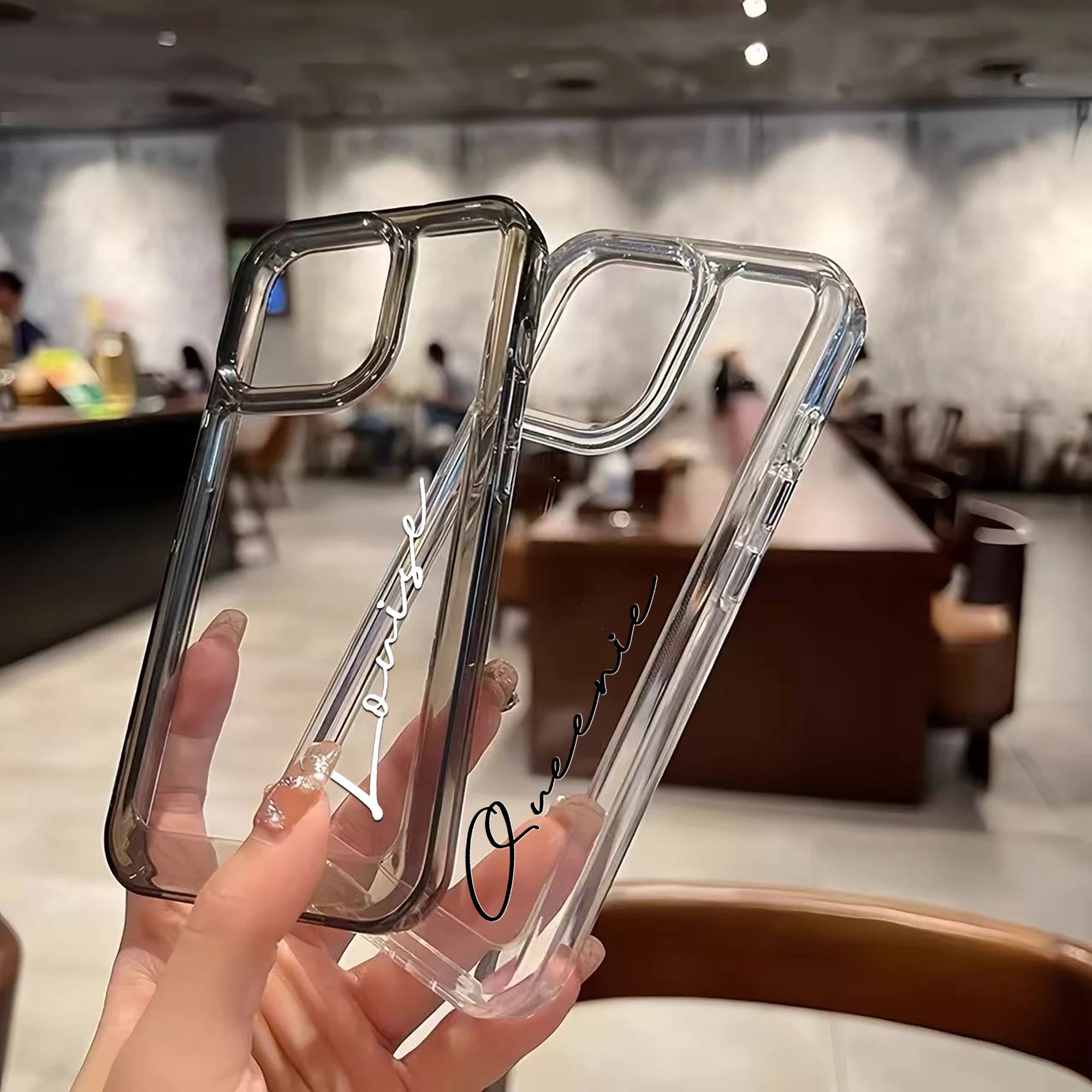 Coque Personnalisée Prénom - Transparente et Souple