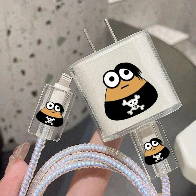 Protection de chargeur et câble - Design Kawaii